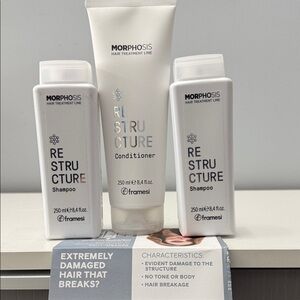 Framesi Morphosis Restructure Hair Treatment Set - White